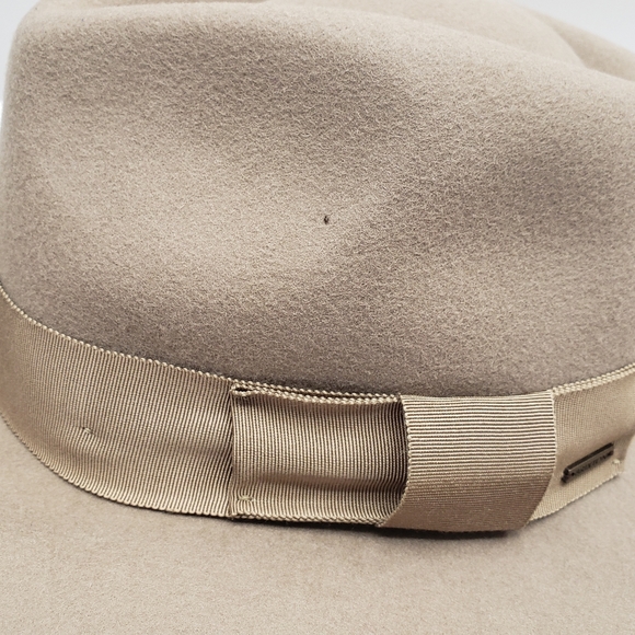 Brixton Hat Joanna Hat Felted 100% Wool Hat Light Tan Medium Outdoor Classic - Picture 9 of 12